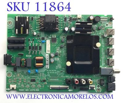 MAIN FUENTE (COMBO) PARA TV HISENSE·ROKU TV 4K·UHD·HDR / NUMERO DE PARTE 315180 / RSAG7.820.12376/ROH / 315181 / 43A53FUR(0011) / PANEL HD425Y1U52-T0L2\GM\CKD3A\ROH / DISPLAY T430QVN03.M / MODELO 43R6E4 43A53FUR